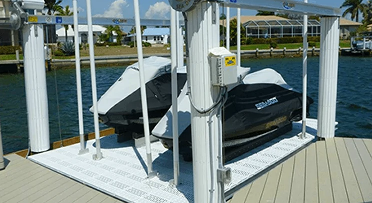 Sea-Doo's on a Lift Sea-Doo's on a Lift