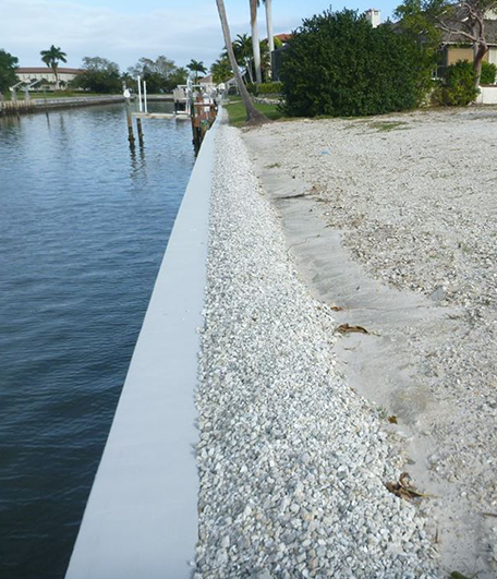Concrete Seawall Concrete Seawall